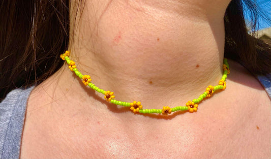 Sunflower Necklace