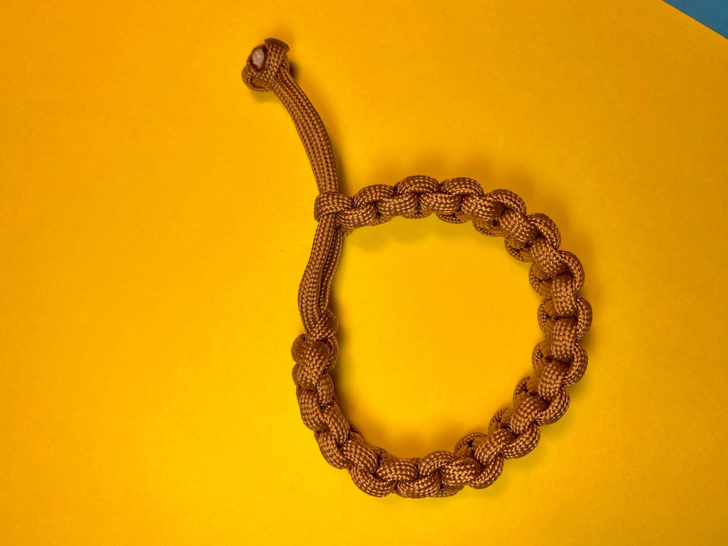 Light Brown Paracord Bracelet