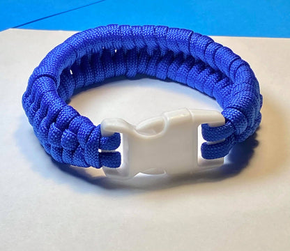 Dark Blue Paracord Bracelet