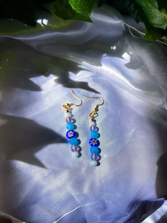 Shades of Blue Earrings
