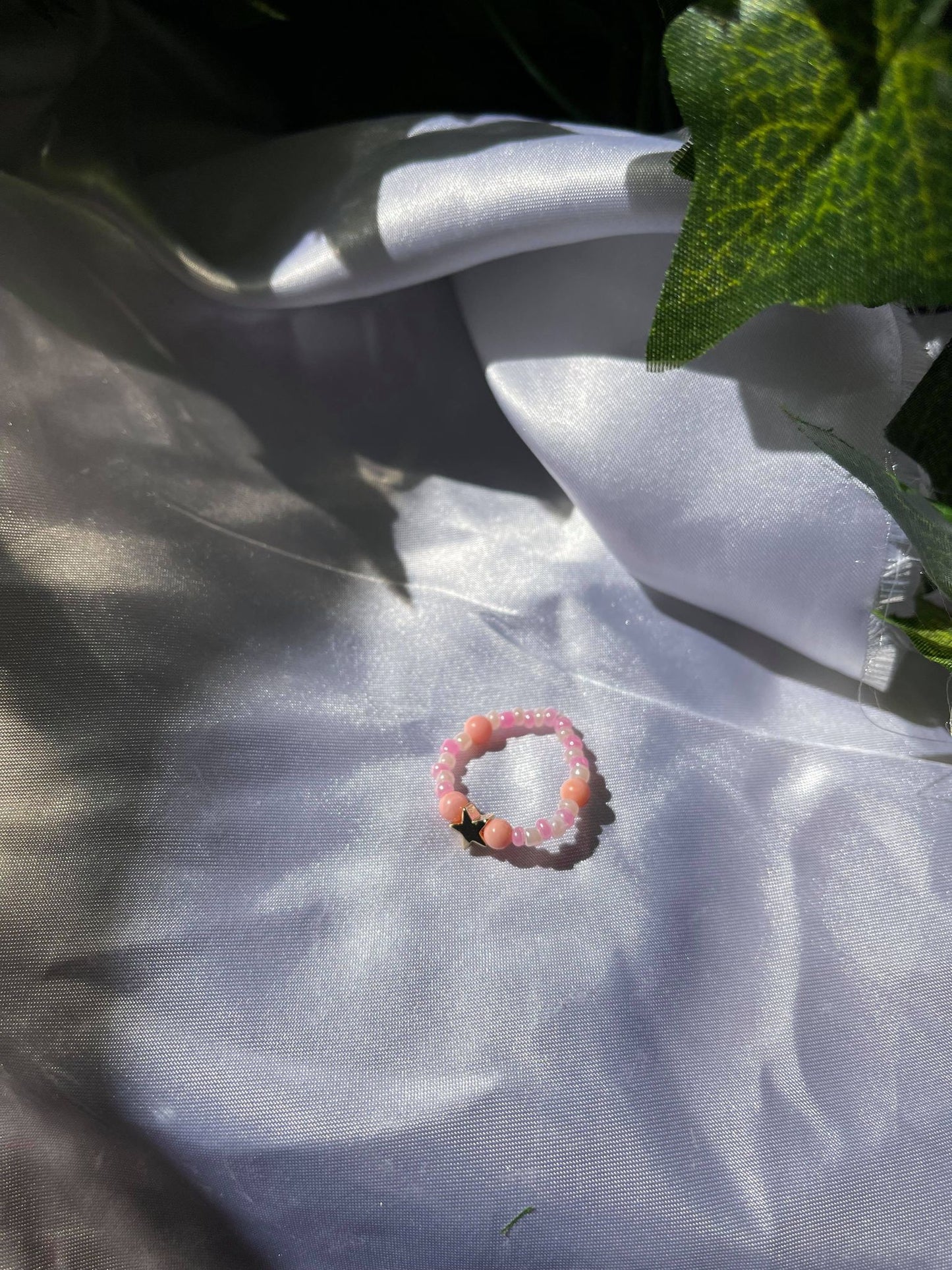 Pink Star Ring