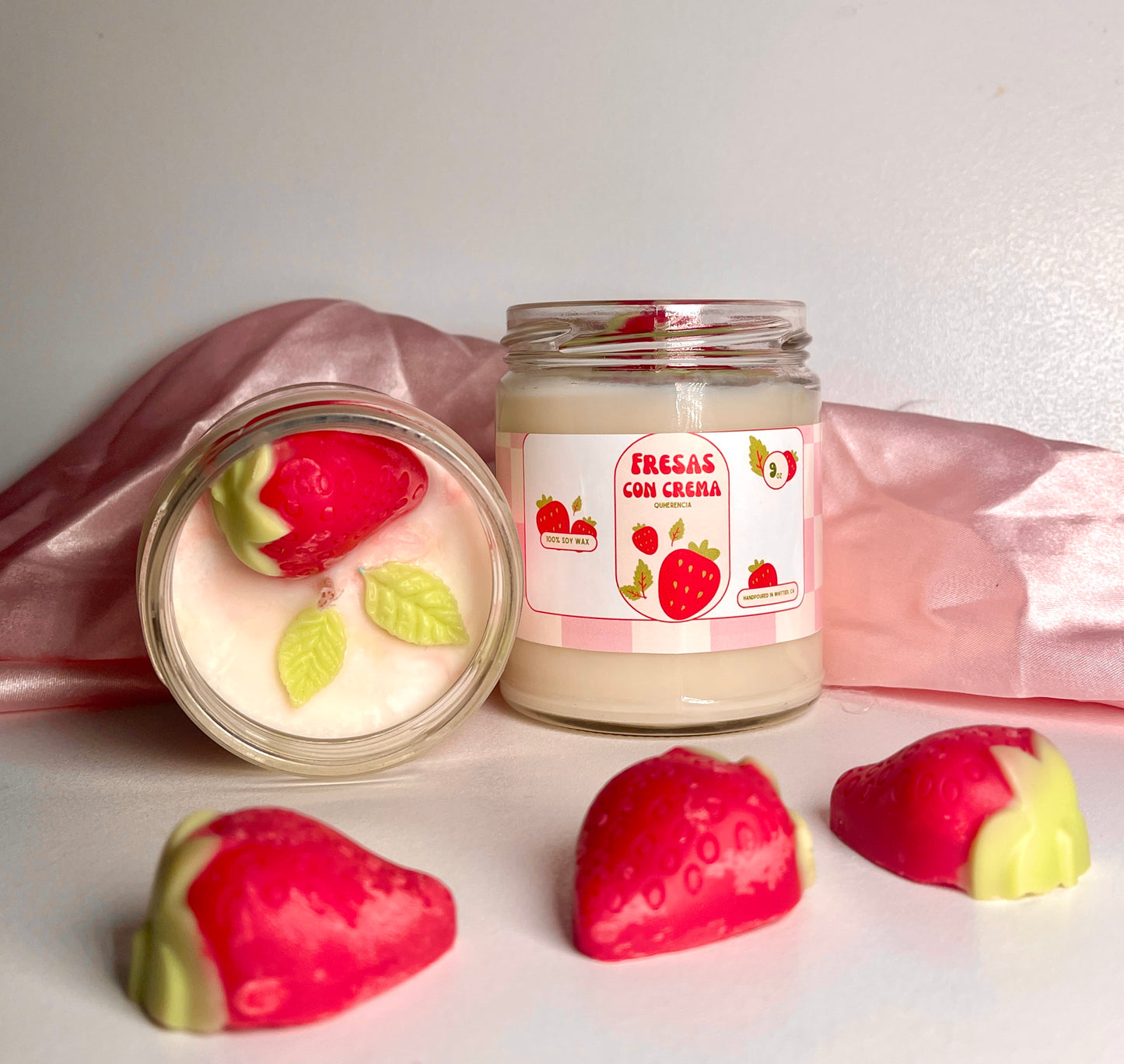 Fresas con Crema Candle