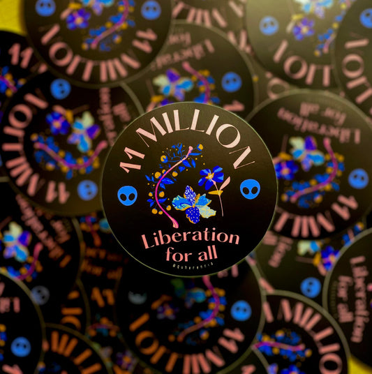 11 Million - Sticker