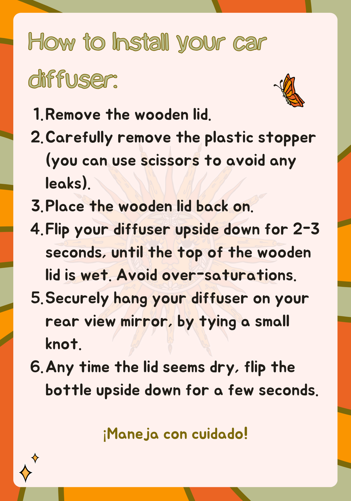 How to install your car diffuser – Quherencia