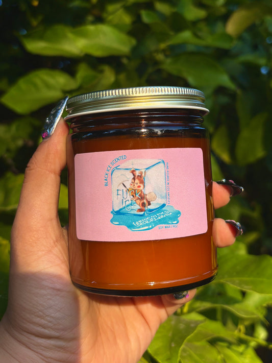 F**k ICE Bunny Candle