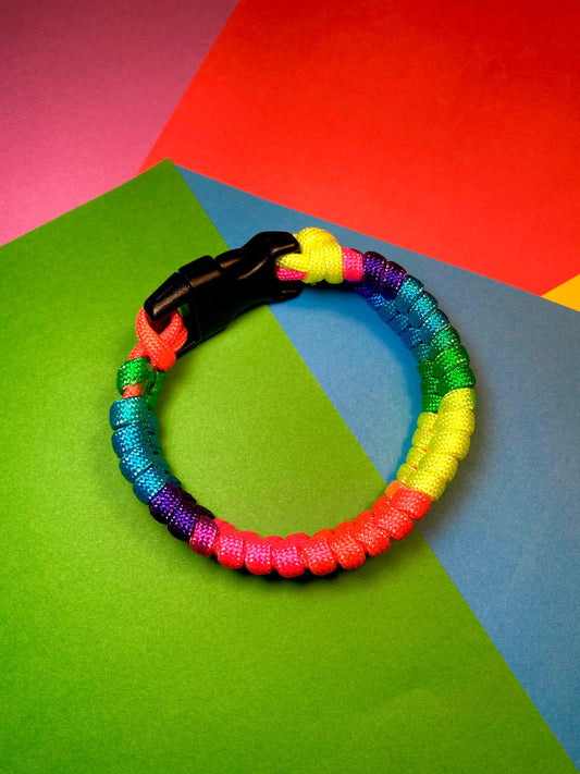 Multicolor Paracord Bracelet